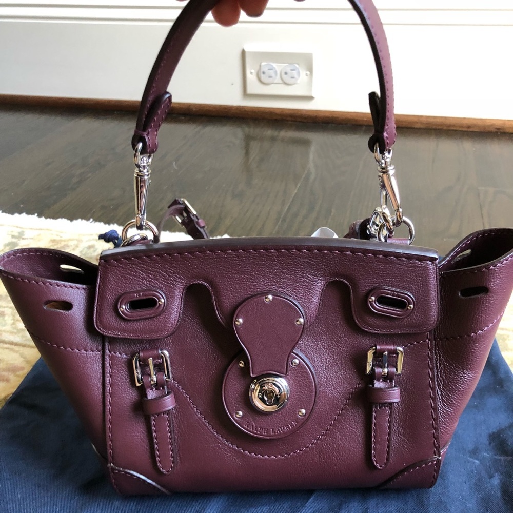 NWT Ralph Lauren Soft Ricky 18 Crossbody